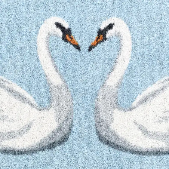 Hug Rug Bathroom Swan 65x85 - image 3