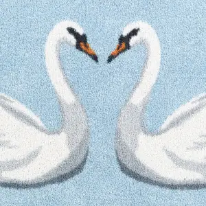 Hug Rug Bathroom Swan 65x85 - image 3