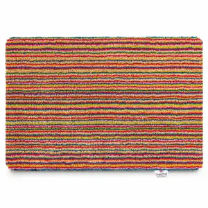 Hug Rug Bright Candy Stripe Doormat - Small - image 2