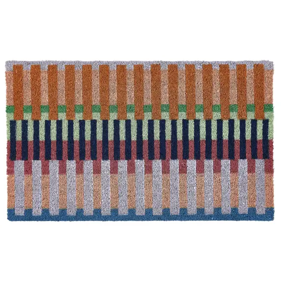 Hug Rug Bright Stripe Coir Doormat - image 2
