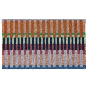 Hug Rug Bright Stripe Coir Doormat - image 2