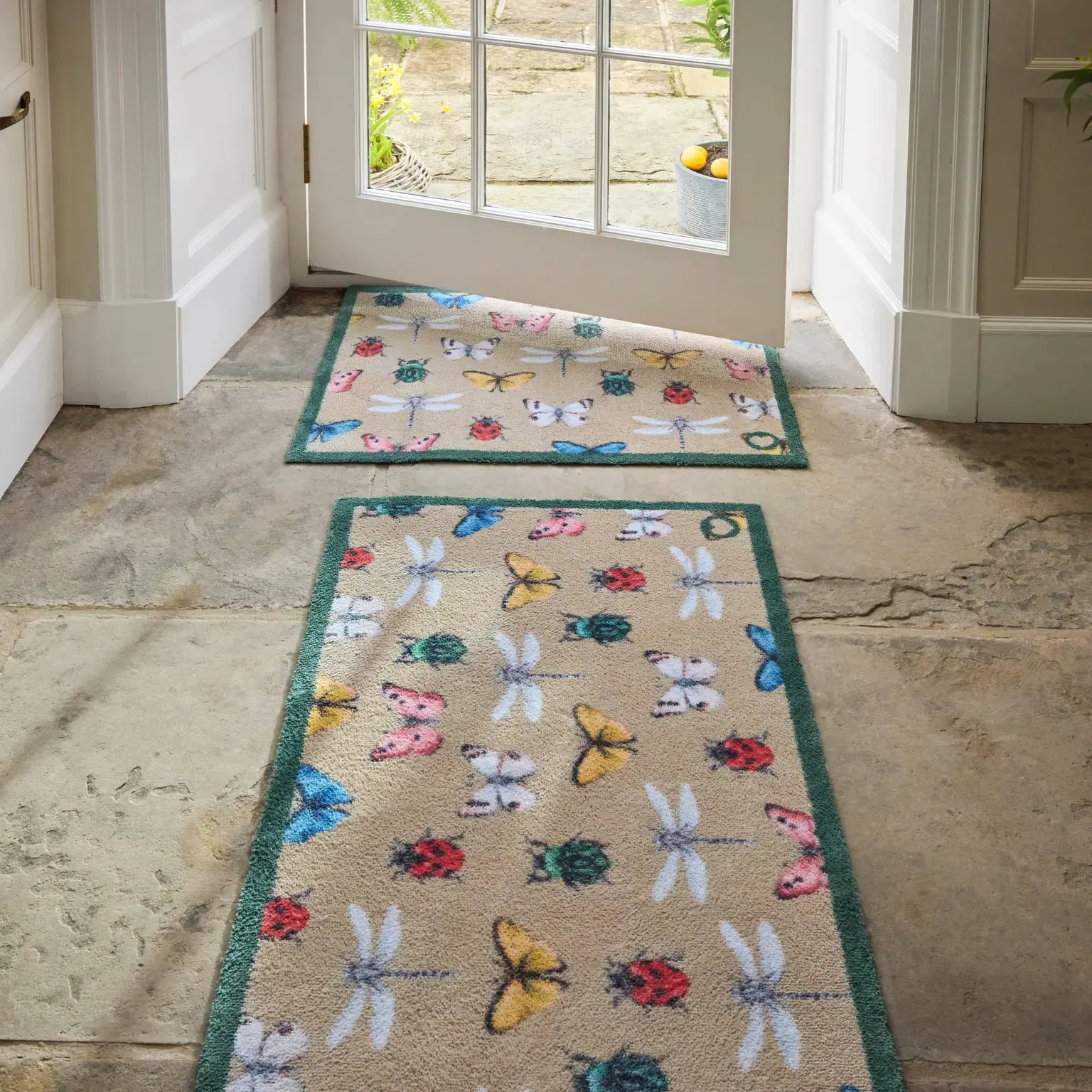 Hug Rug Bugs & Butterflies Doormat - Cowell's Garden Centre | Woolsington