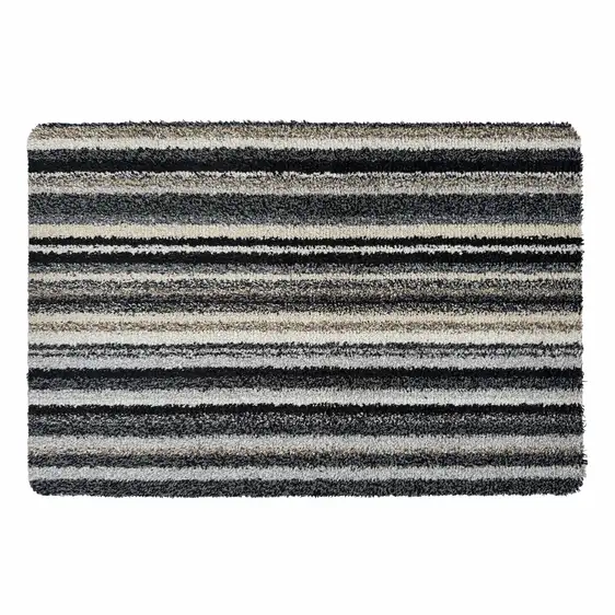 Hug Rug Candy Stripe Monochrome Doormat - Large - image 2