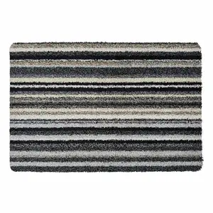 Hug Rug Candy Stripe Monochrome Doormat - Large - image 2