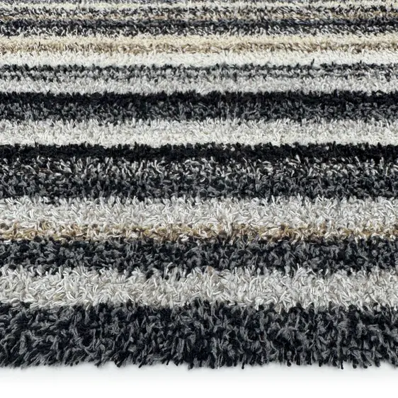 Hug Rug Candy Stripe Monochrome Doormat - Large - image 3