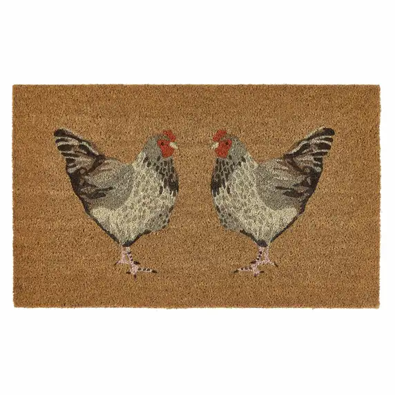 Hug Rug Chickens Coir Doormat - image 2