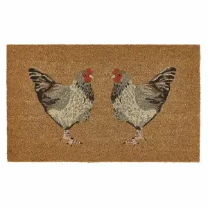 Hug Rug Chickens Coir Doormat - image 2