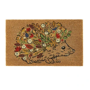 Hug Rug Floral Hedgehog Coir Doormat - image 2
