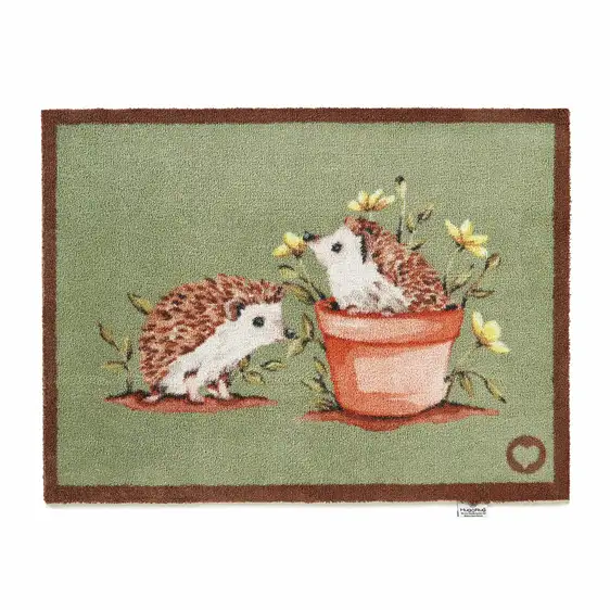 Hug Rug Hedgehog Friends Doormat - image 2