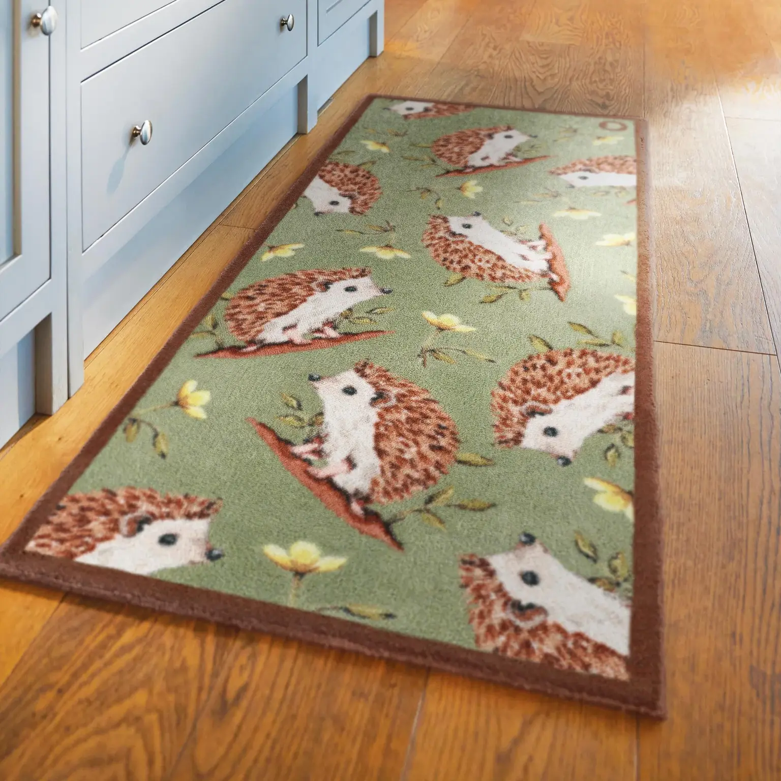 Hedgehog Rug Hug Rug Hedgehog Friends Runner - Cowell's Garden Centre | Woolsington