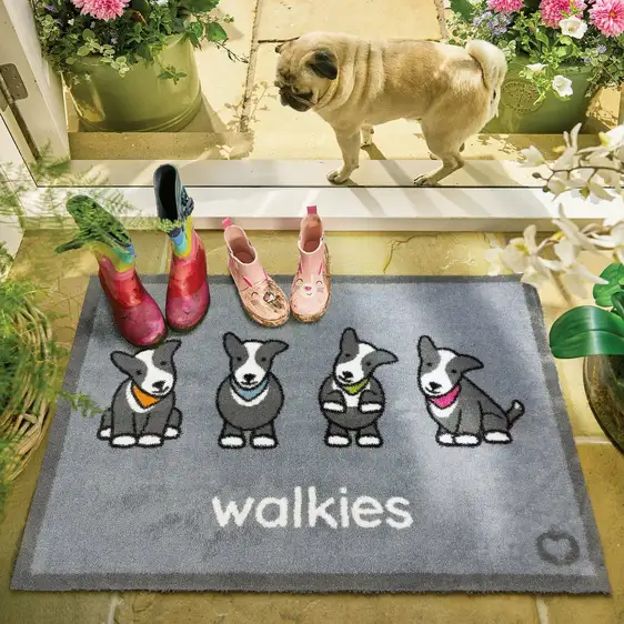 Hug Rug Herdy Walkies Doormat - image 1