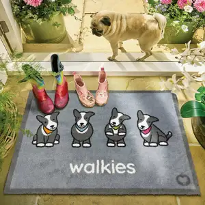 Hug Rug Herdy Walkies Doormat - image 1