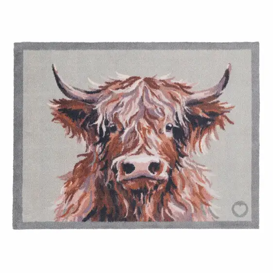 Hug Rug Heritage Highland Cow Doormat - image 2