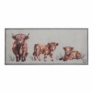 Hug Rug Heritage Highland Cow Runner - image 2