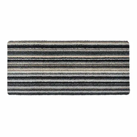 Hug Rug Monochrome Candy Stripe Runner