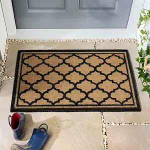 Hug Rug Moroccan Tile Coir Doormat - image 1