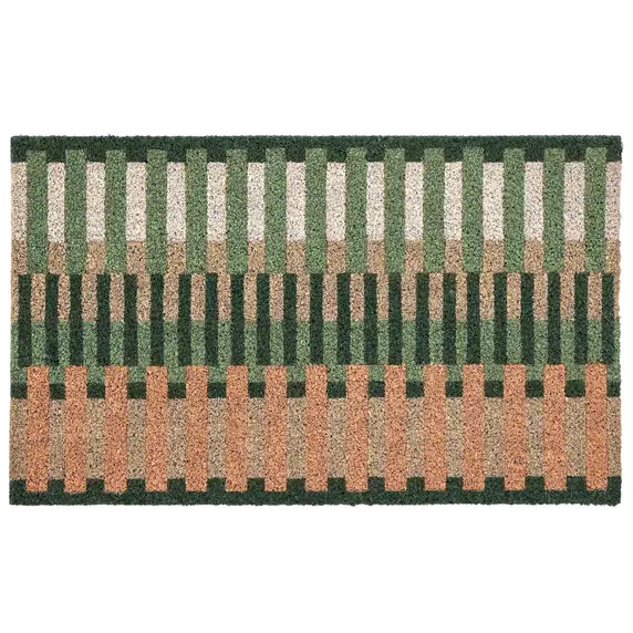 Hug Rug Pastel Stripe Coir Doormat - image 2