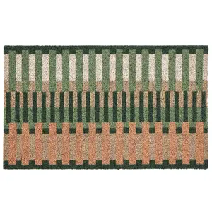 Hug Rug Pastel Stripe Coir Doormat - image 2