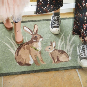 Hug Rug Rabbit Doormat - image 1