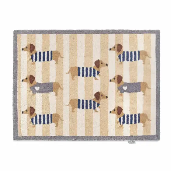 Hug Rug Sausage Dog Doormat - image 2