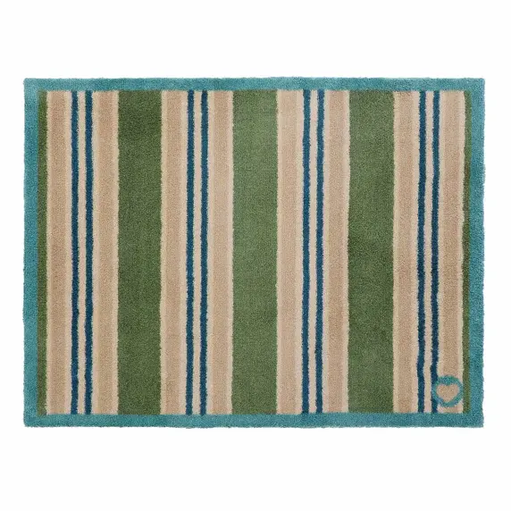 Hug Rug Timeless Stripe Green Doormat - image 2