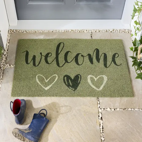 Hug Rug Welcome Coir Doormat - image 1