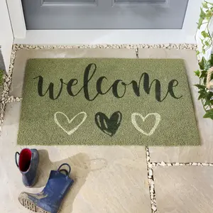 Hug Rug Welcome Coir Doormat - image 1