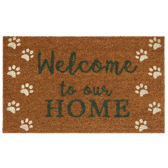 Hug Rug Welcome Paws Coir Doormat - image 2