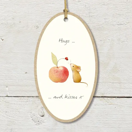 Hugs & Kisses Keepsake Plaque