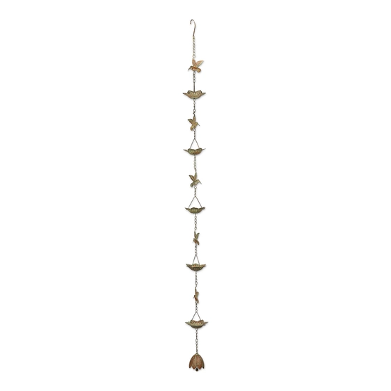 Hummingbird Rain Chain