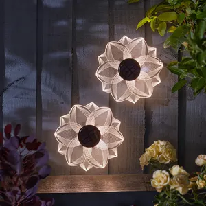 Illuminated Acrylic Flowers