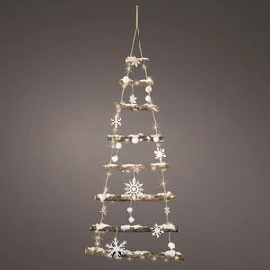 Illuminated Birch Ladder Hanger