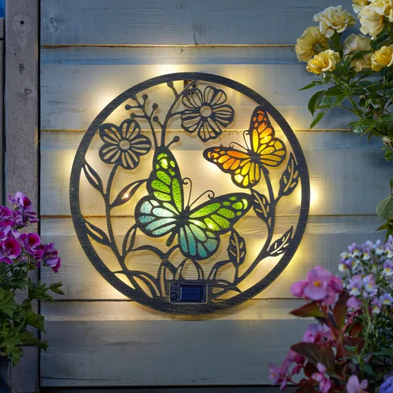 Illuminated Butterfly Wall Hanger - image 1