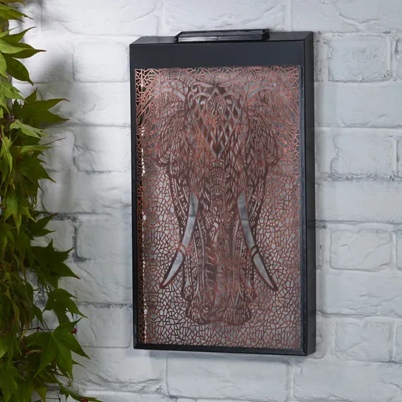 Illuminated Elephant Decorative Panel - image 2