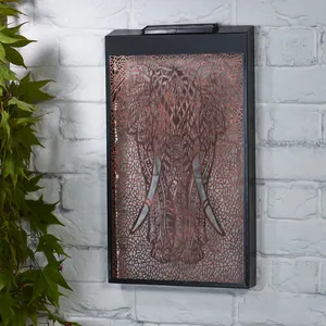 Illuminated Elephant Decorative Panel - image 2