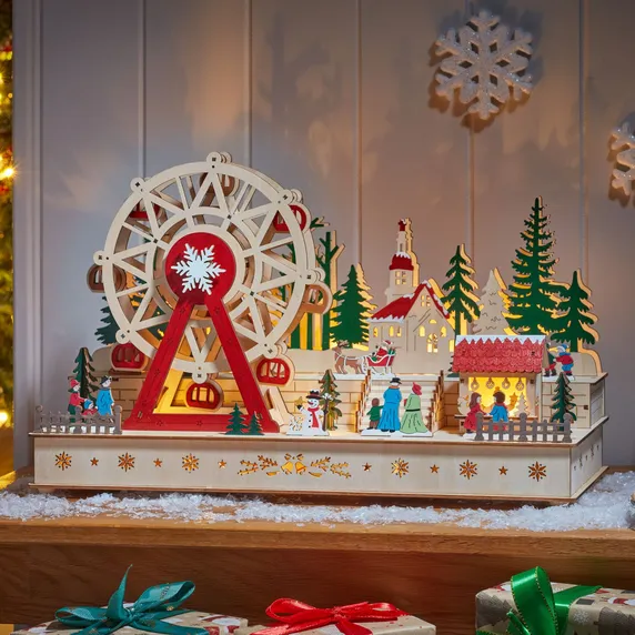 Illuminated Fun Fair Decoration
