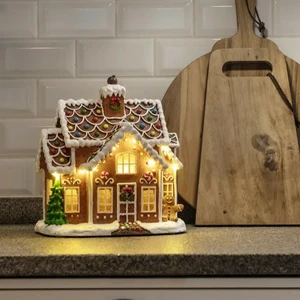 Illuminated Gingerbread House - Large
