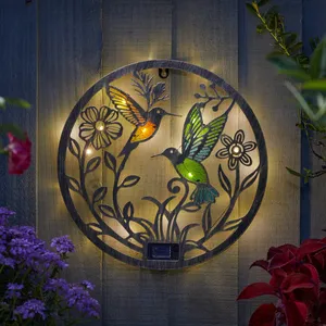 Illuminated Hummingbird Wall Hanger