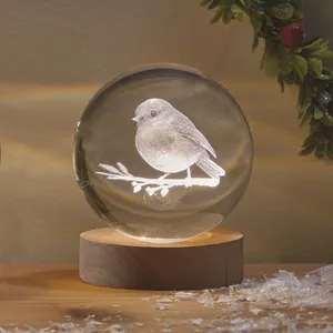 Illuminated Robin Globall