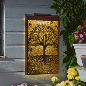 Illuminated Tree Decorative Panel