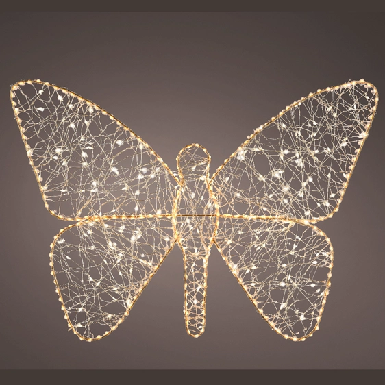 Illuminated Wirework Butterfly