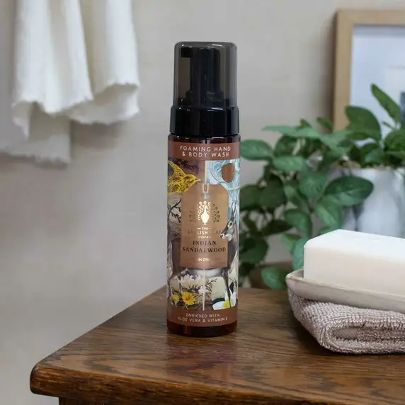 Indian Sandalwood Foaming Hand & Body Wash