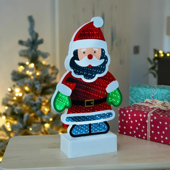 Infinity Santa Light