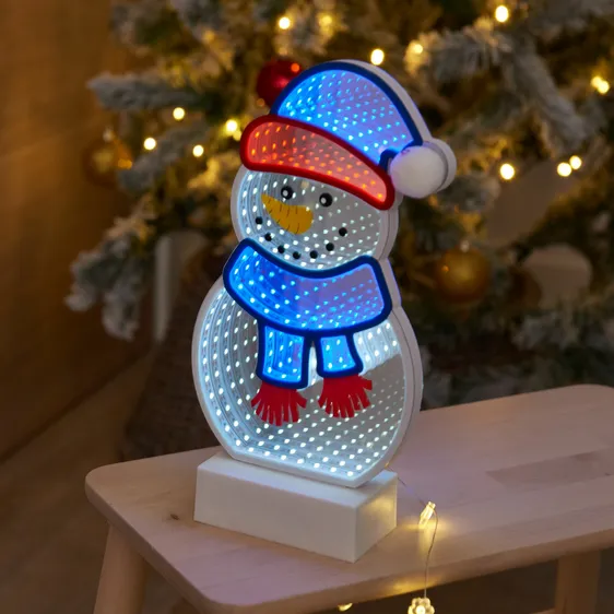 Infinity Snowman Light