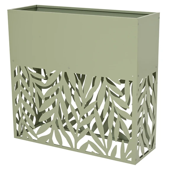 Iron Leaf Raised Planter