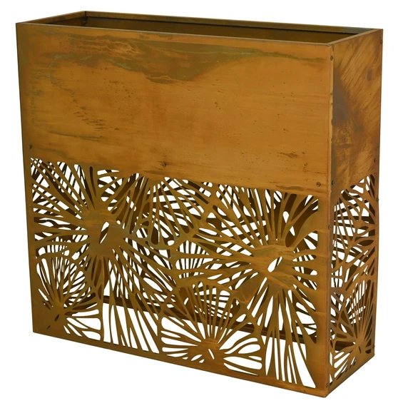 Iron Rust Raised Planter