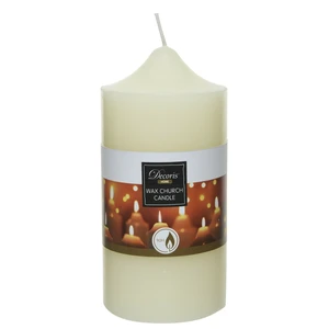 Ivory Pillar Candle - 7x15cm