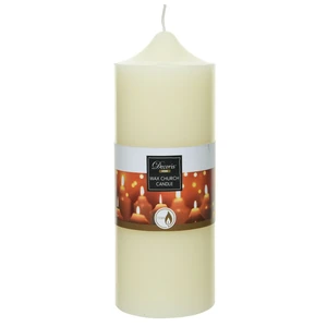 Ivory Pillar Candle - 7x20cm