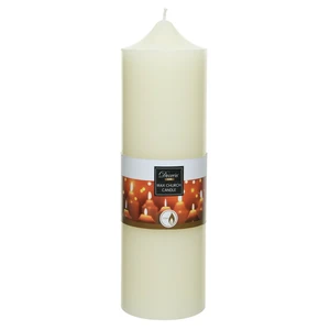 Ivory Pillar Candle - 7x25cm