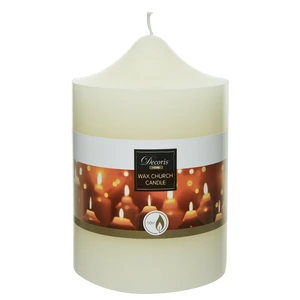 Ivory Pillar Candle - 10x15cm